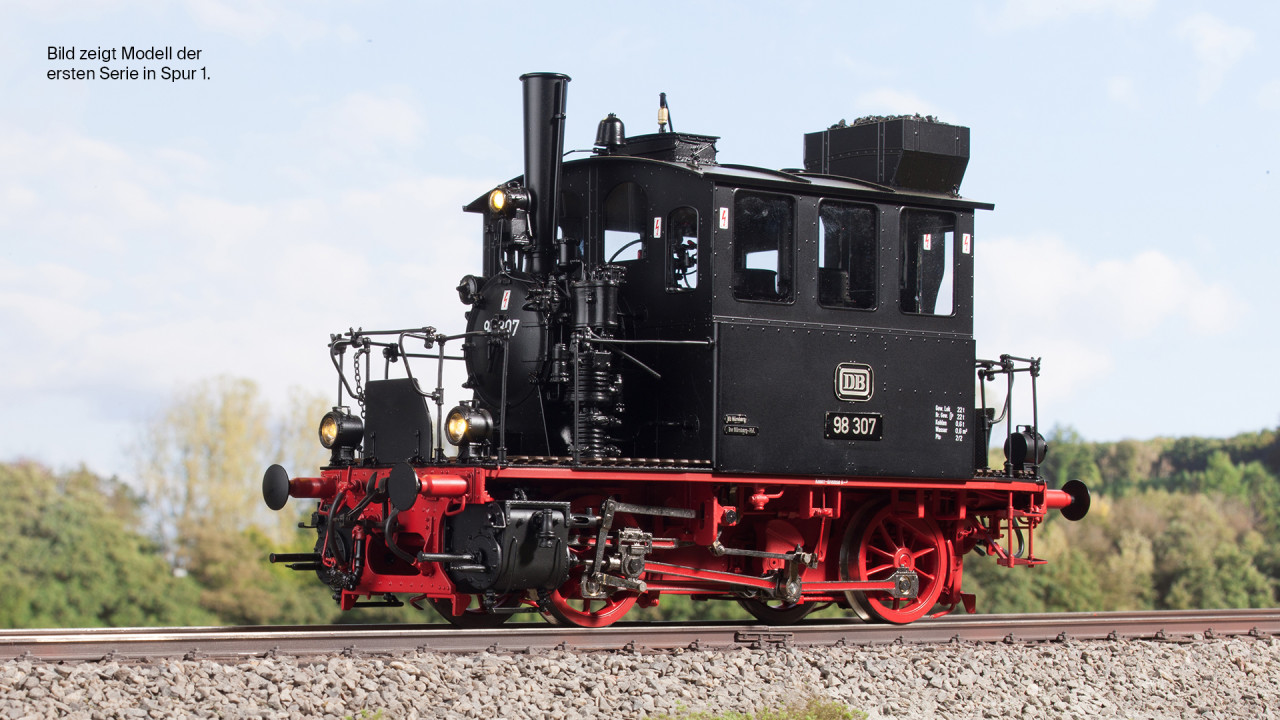 KM1 109837 DB Dampflok BR 98 307 Ep.V