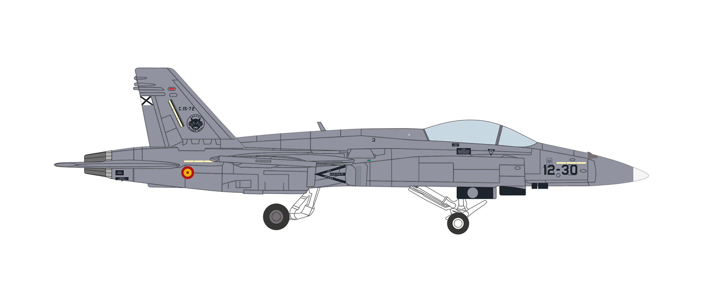 574228 McDonnell Douglas EF-18 (F/A-18) Hornet