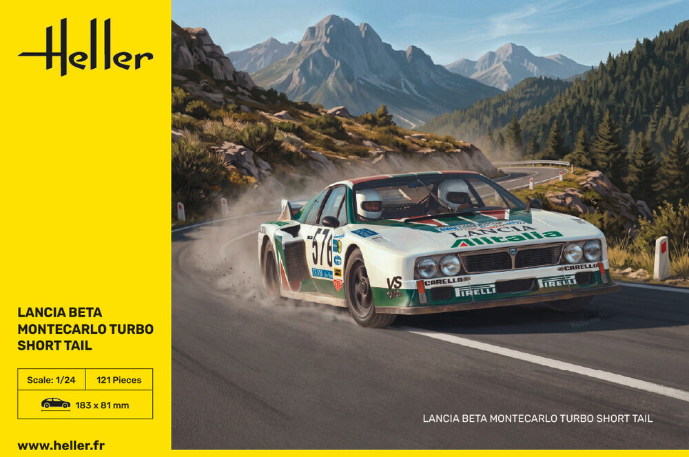 82741 Lancia Beta Montecarlo Turbo Short Tail