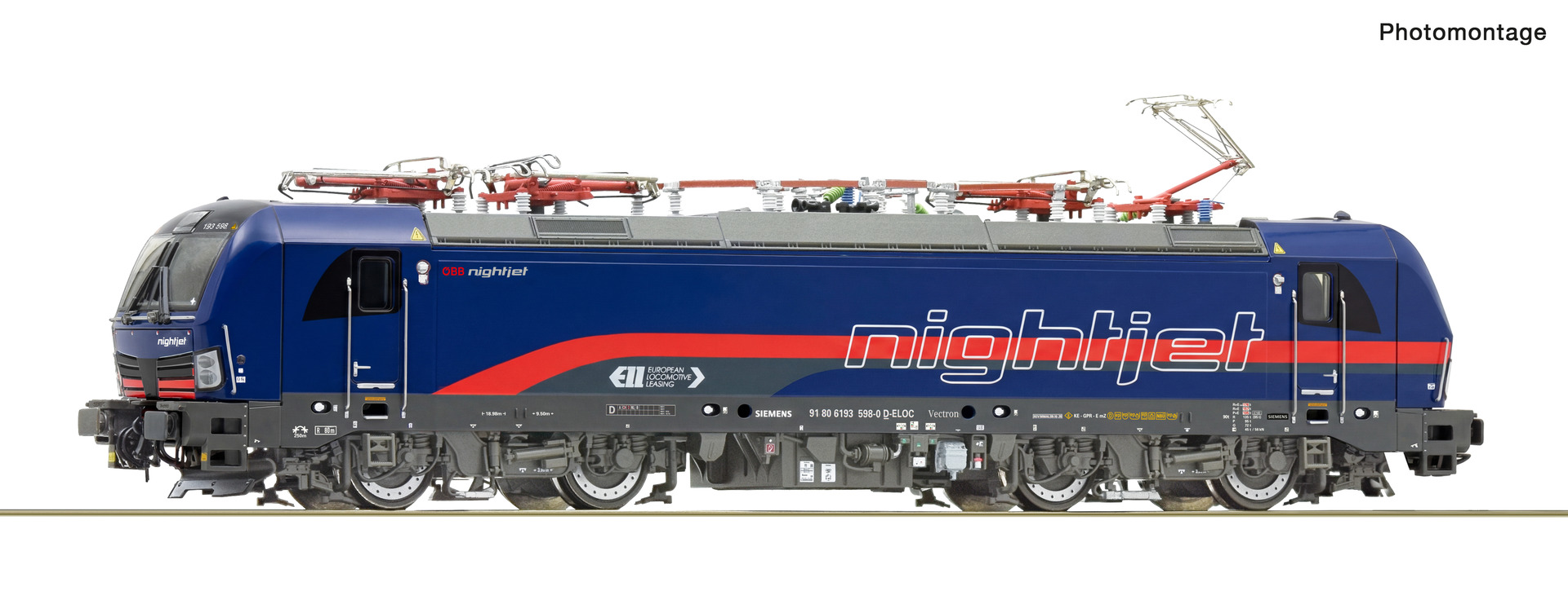 Roco 7510235 ÖBB Nightjet E-Lok 193 598-0 Ep.6