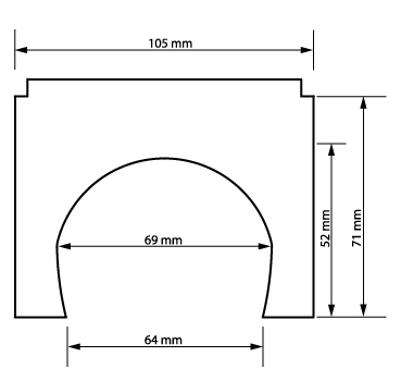 44636 Tunnelportale zweigleisig