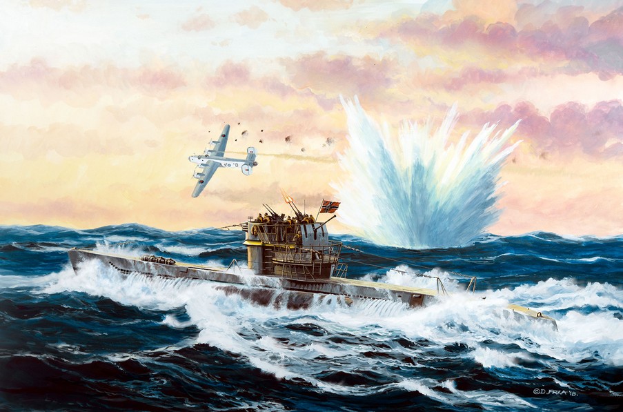 Revell 05154 German Submarine Type VII C/41