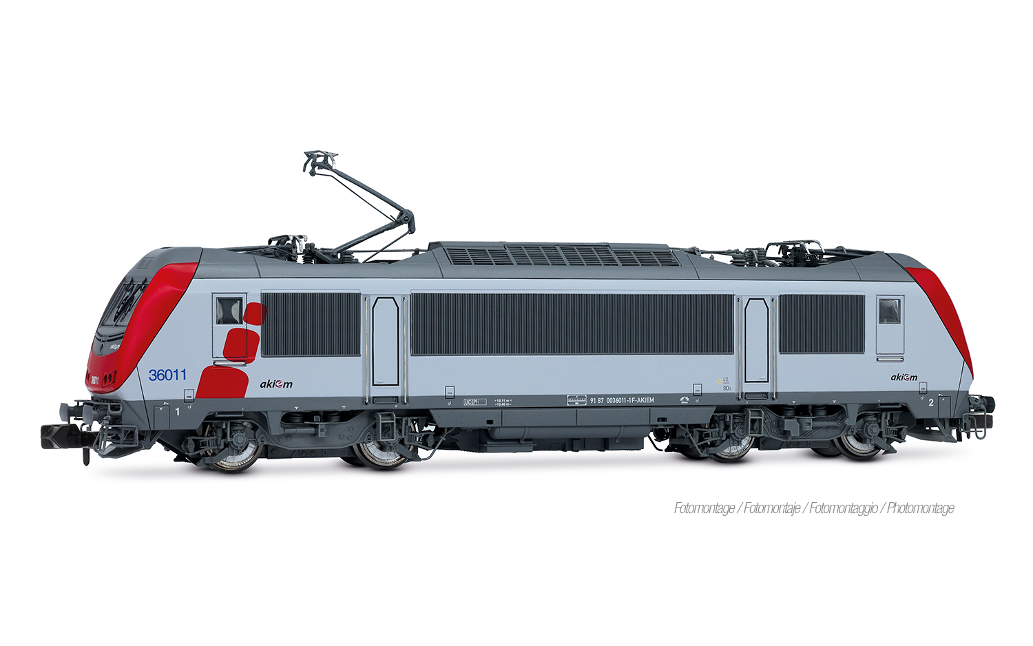 HN2682S Akiem E-Lok BB 36011 Ep.6