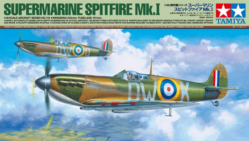 61119 Brit. Supermarine Spitfire Mk.I