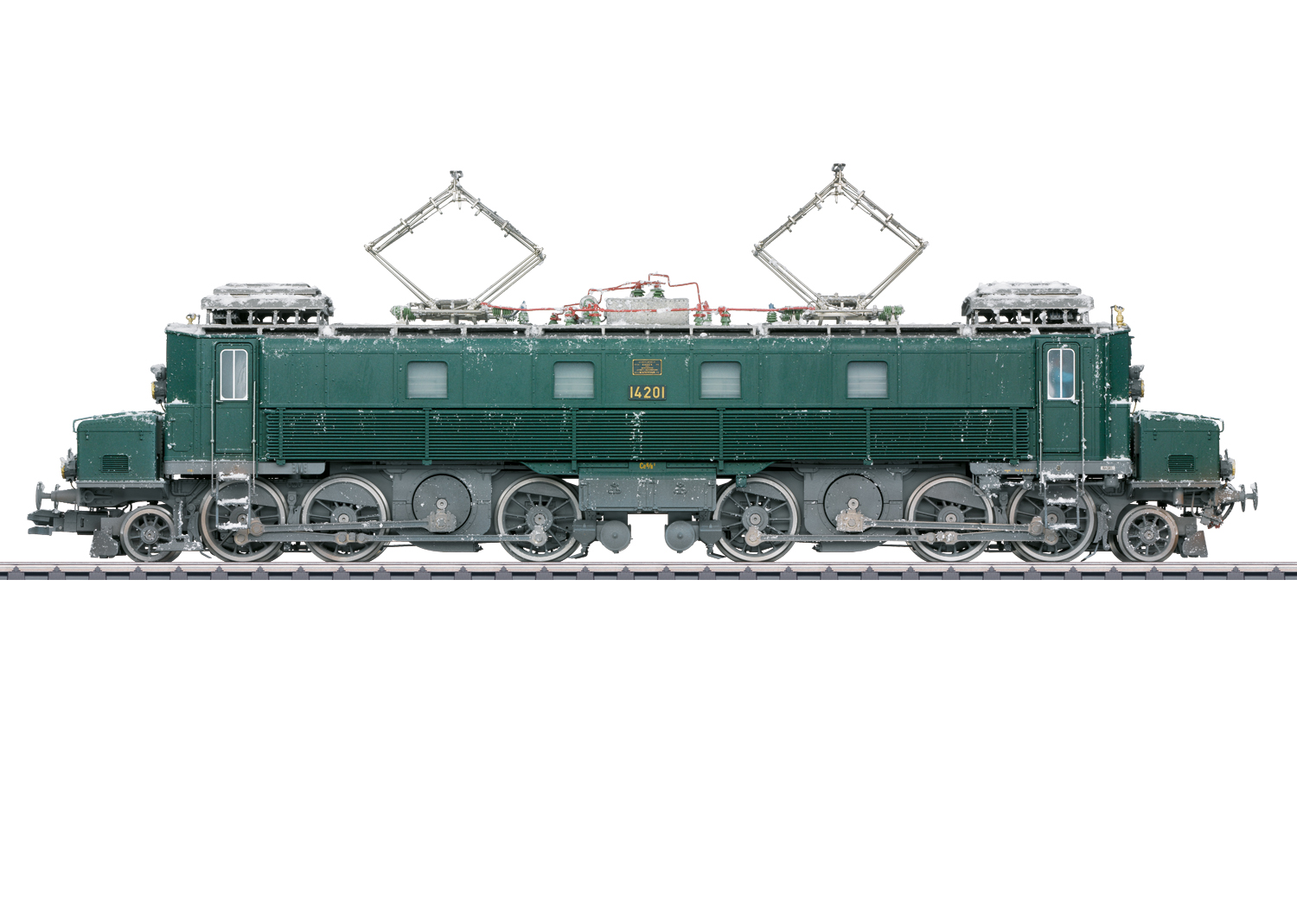 55525 SBB E-Lok Ce 6/8 I Ep.3 - verschneit