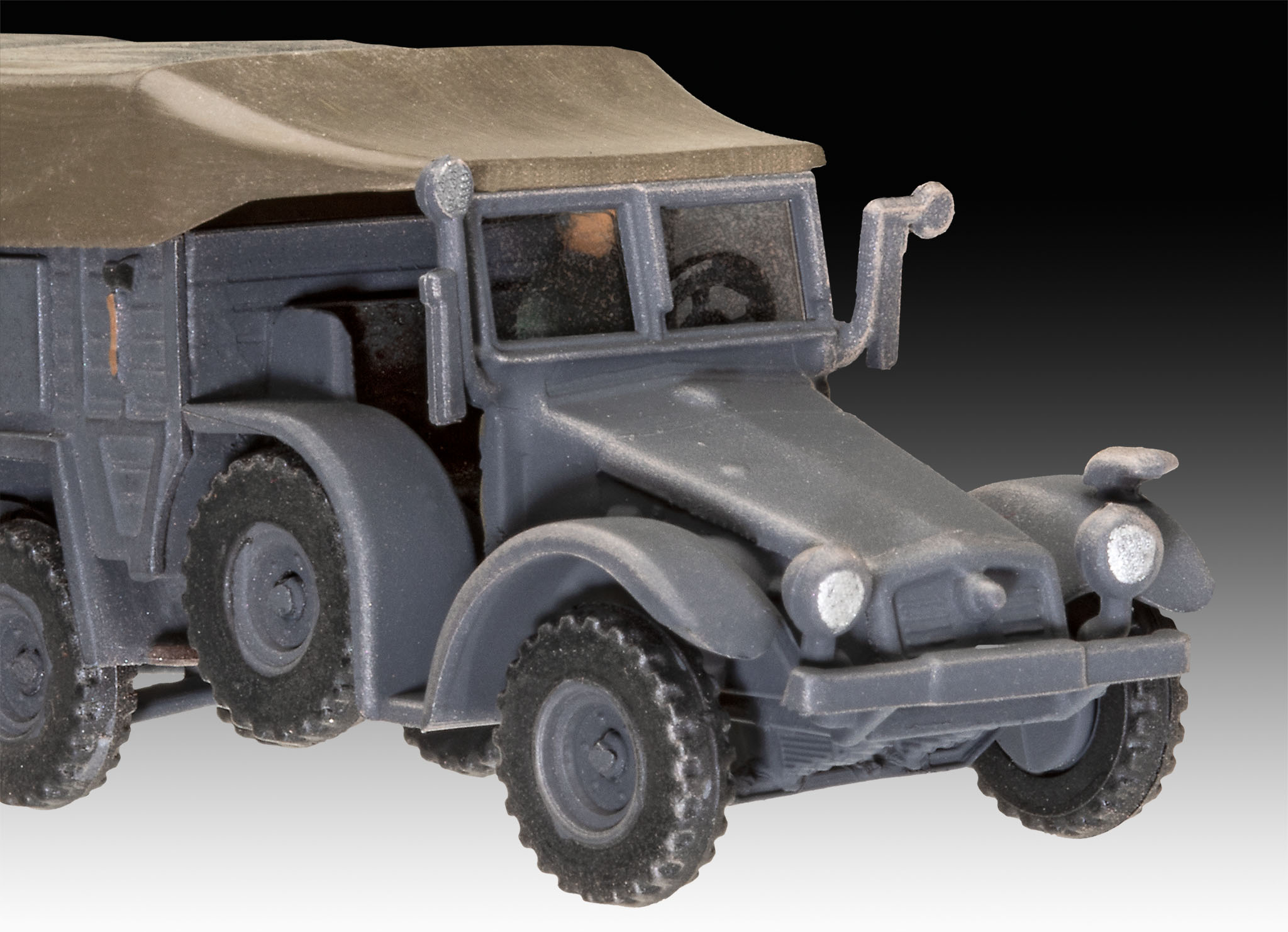Revell 03344 Krupp Protze 69 mit 3,7cm PAK