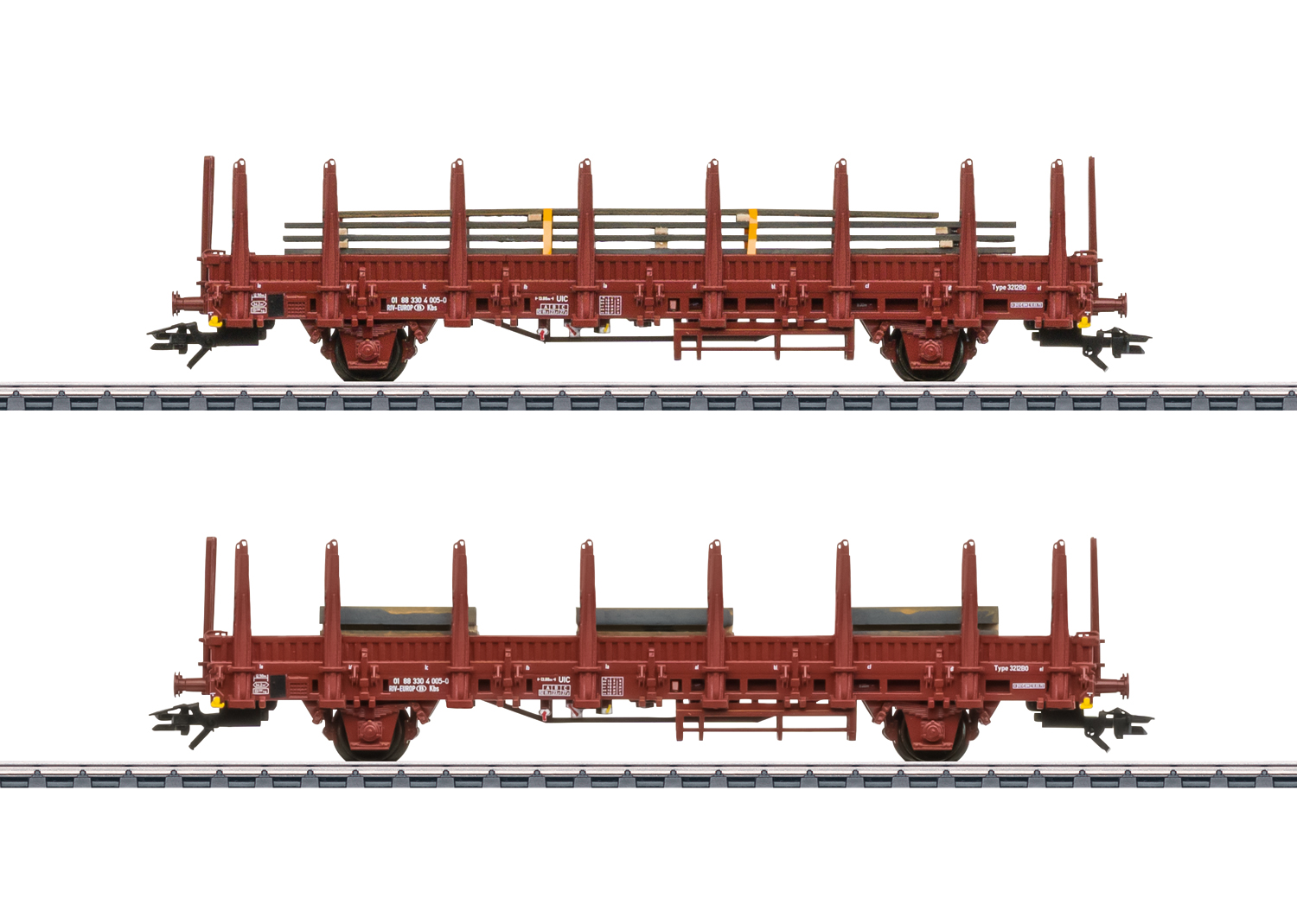 46932 SNCB Rungenwagen-Set 2-tlg Ep.4