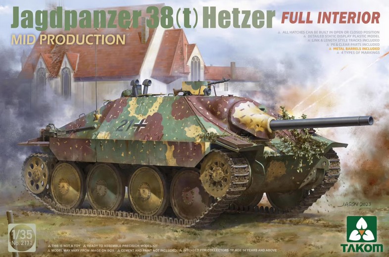 2171 Jagdpanzer 38(t) Hetzer Mid Production