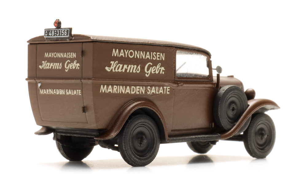 10.443 Bausatz - Opel P4 Kastenwagen