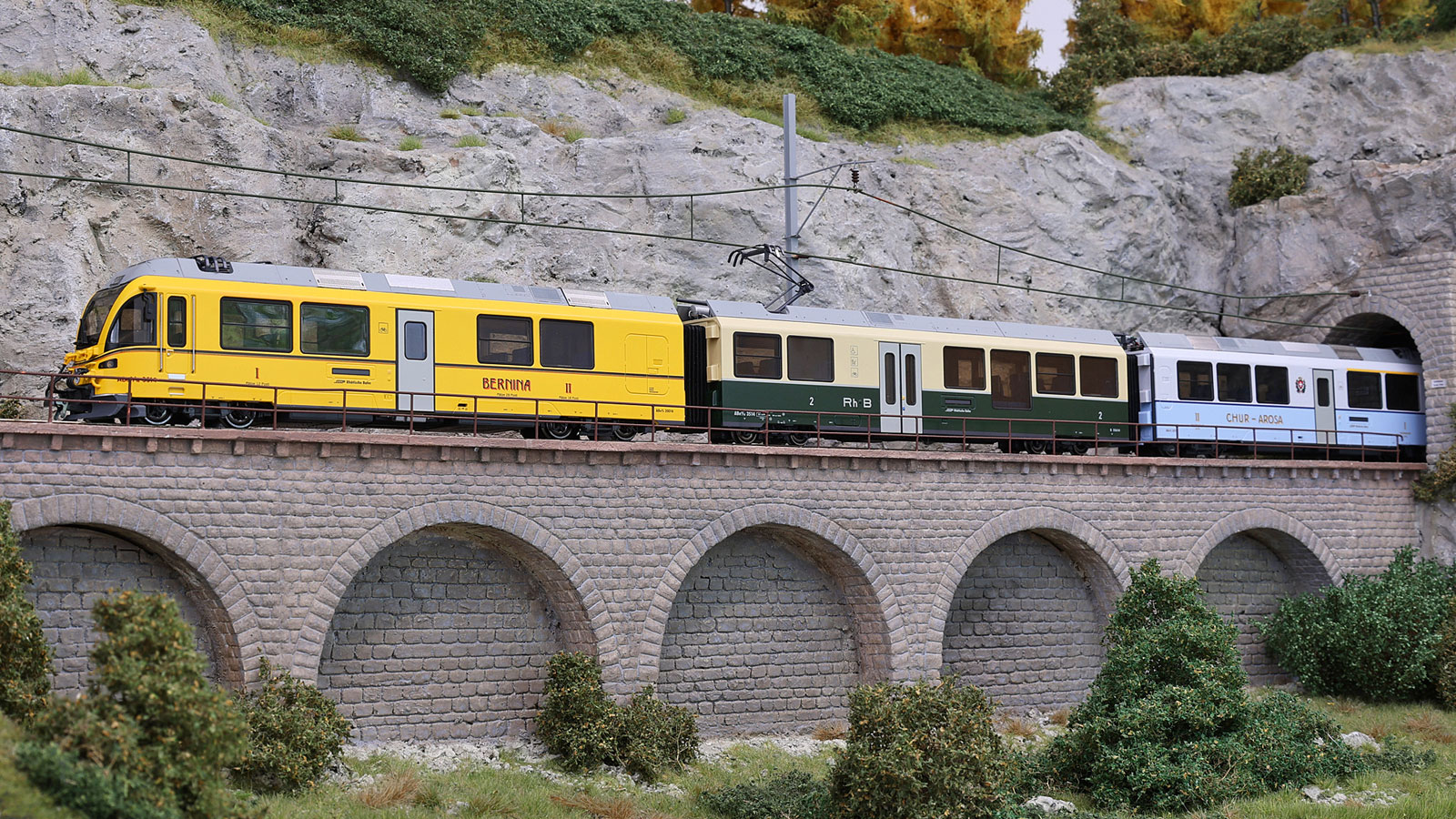Bemo 7344124 RhB Allegra Triebzüge ABe 8/12 3514