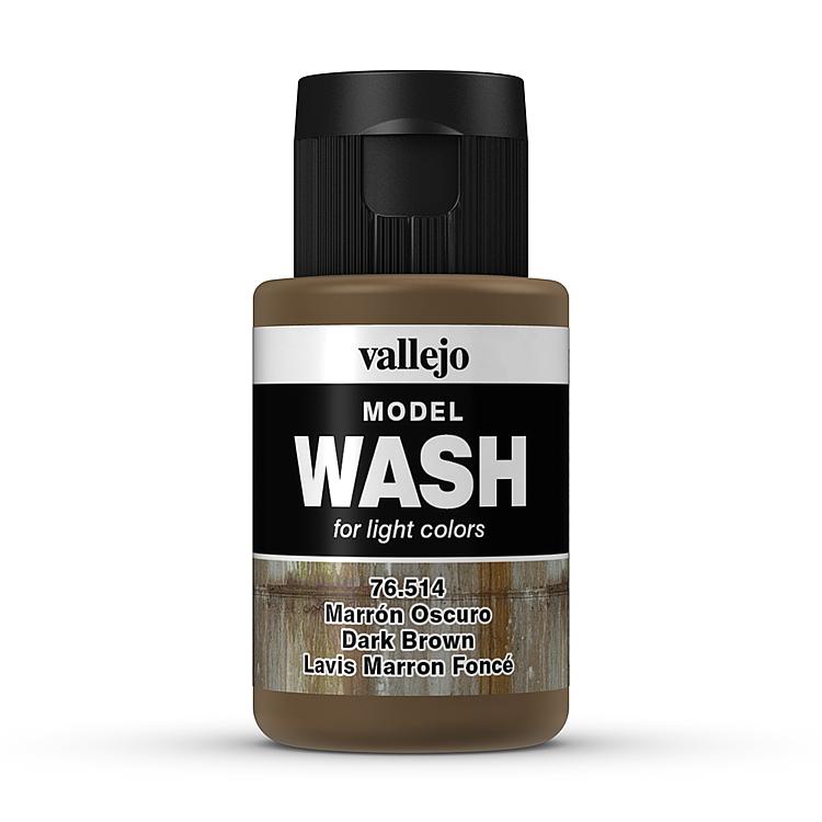 76514 Dunkelbraun, 35 ml - Model Wash