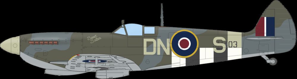 Eduard 8286 Spitfire Mk.XVI High Back