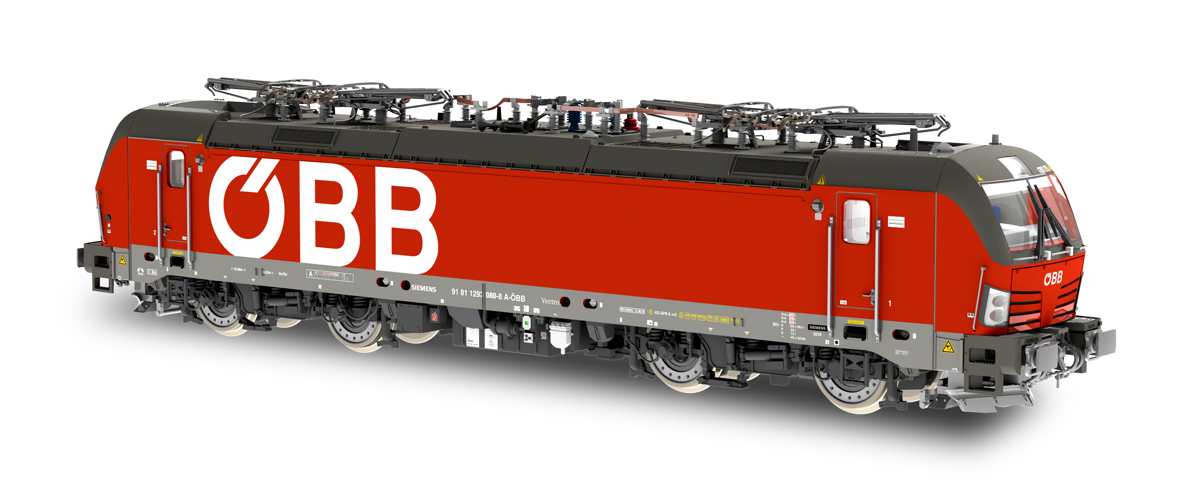 JC17060 ÖBB E-Lok Rh 1293.080 Vectron Ep.6 AC