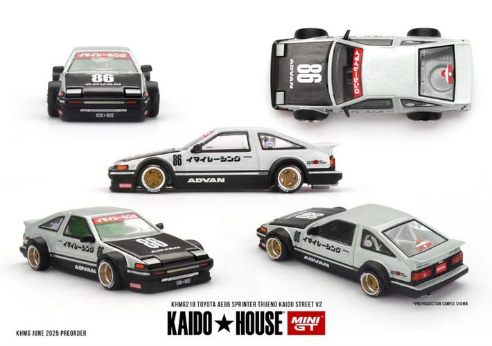 KHMG218 KaidoHouse: Toyota AE86 SPRINTER TRUENO