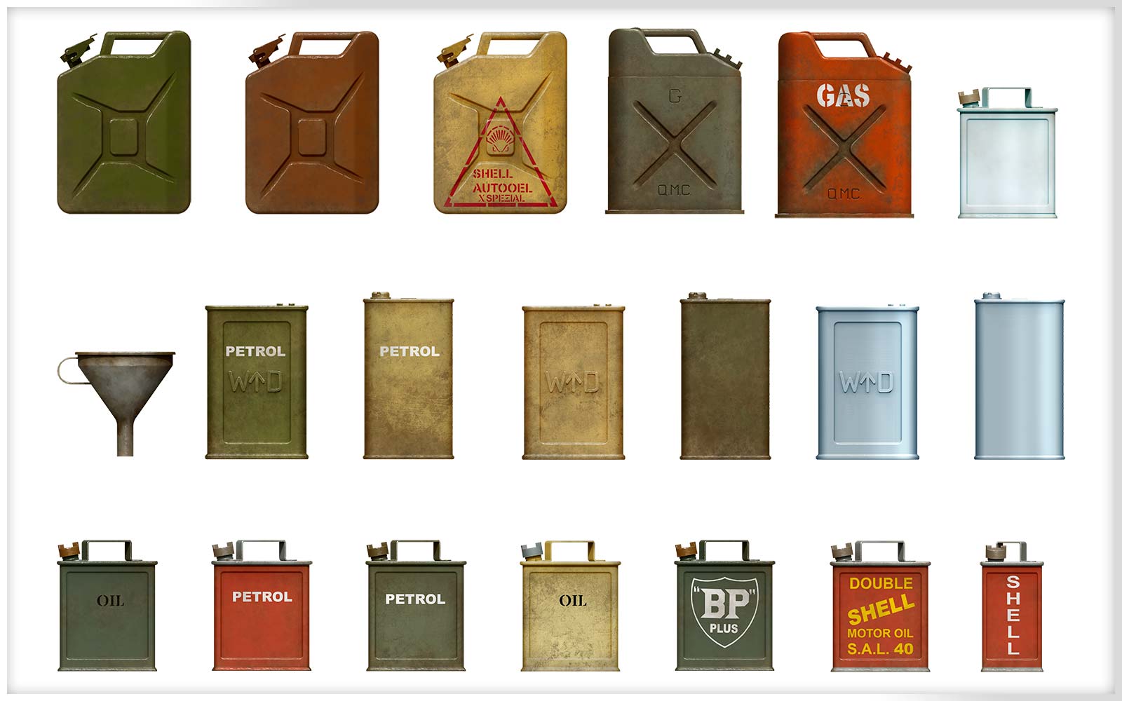 MiniArt 35587 Allies Jerry Cans Set / Kanister-Set