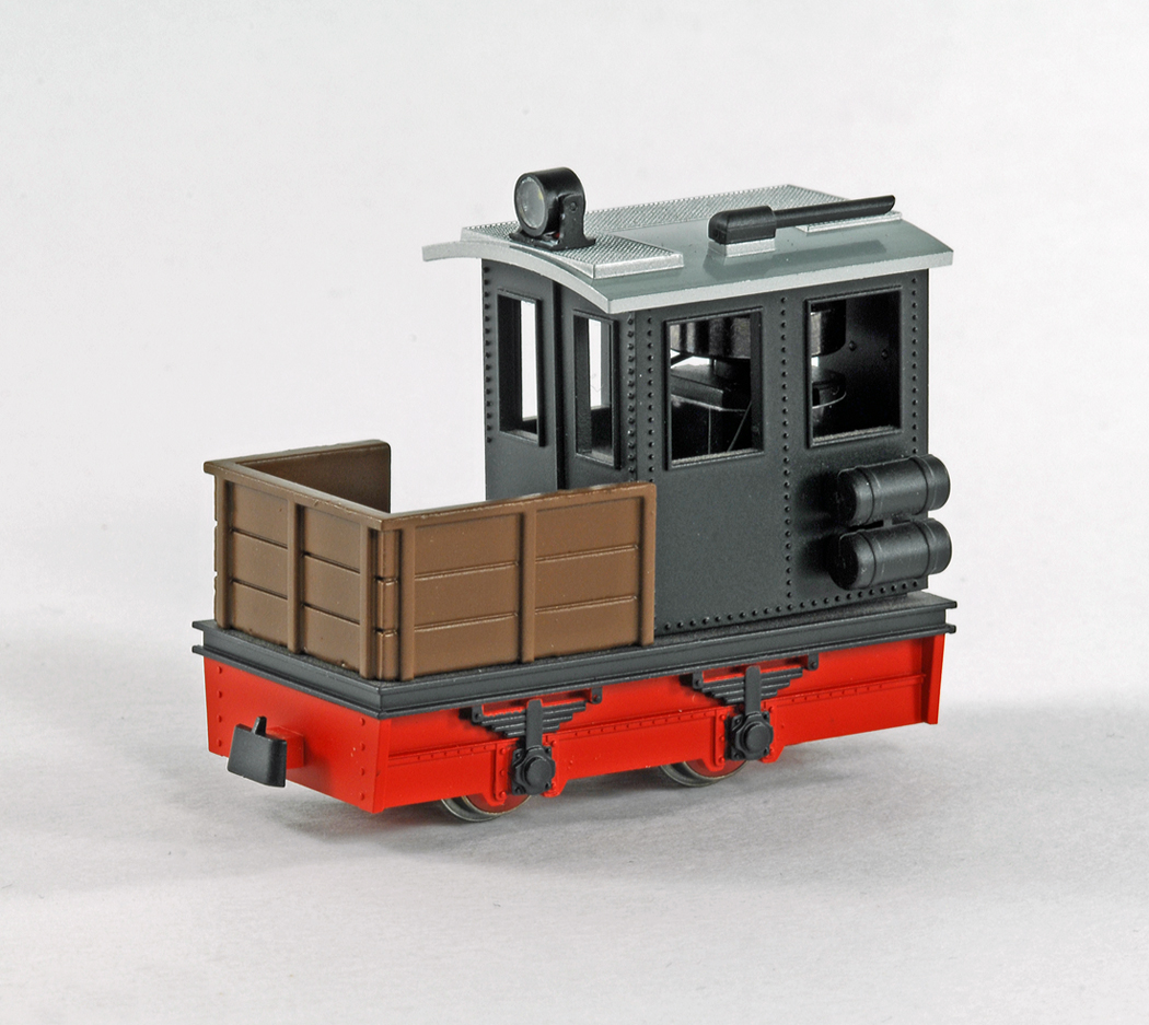 2002 Bauzug-Lok, Führerhaus schwarz, Chassis