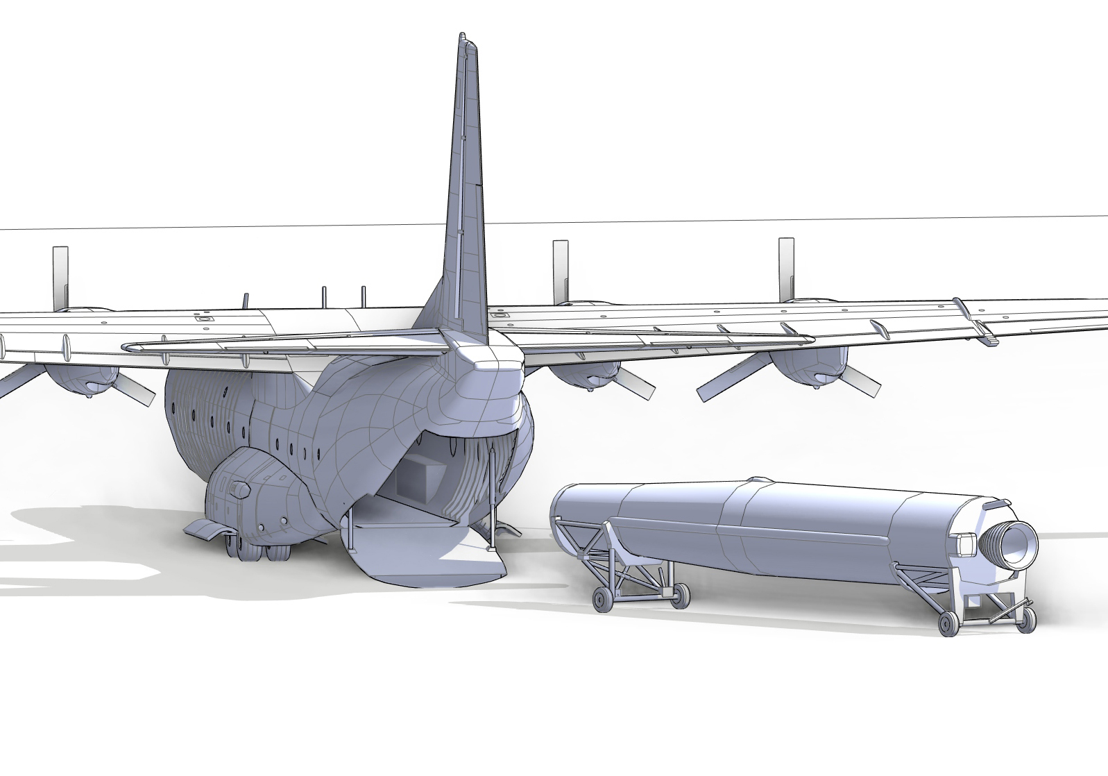 Roden 336 Douglas C-133 + PGM-17 Thor