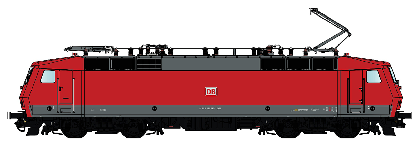 16588AC DBAG E-Lok BR 120 207-6 Ep.6