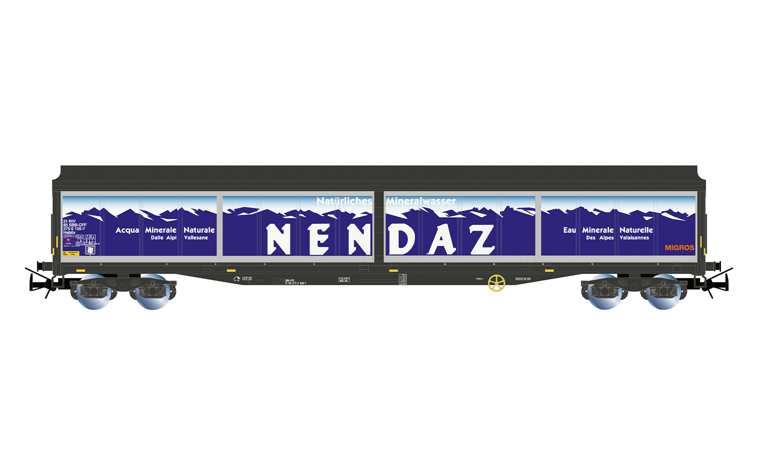 HR6720 SBB Schiebewandwag. Habils "Nendaz" Ep.5