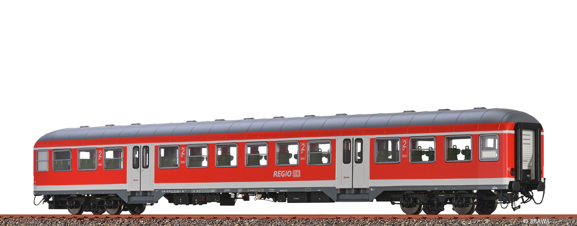 46657 DBAG Nahverkehrswg. 2.Kl. Bnr451.4  Ep.6
