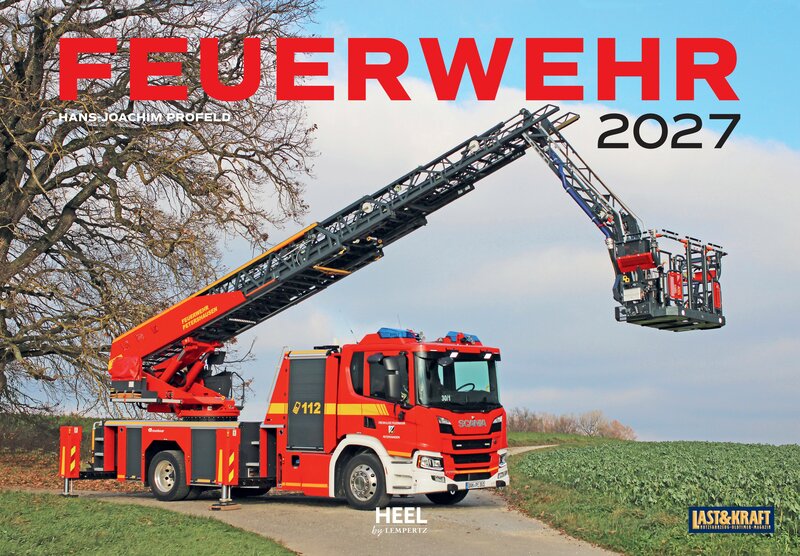 58563 Feuerwehr Kalender 2027 Wandkalender