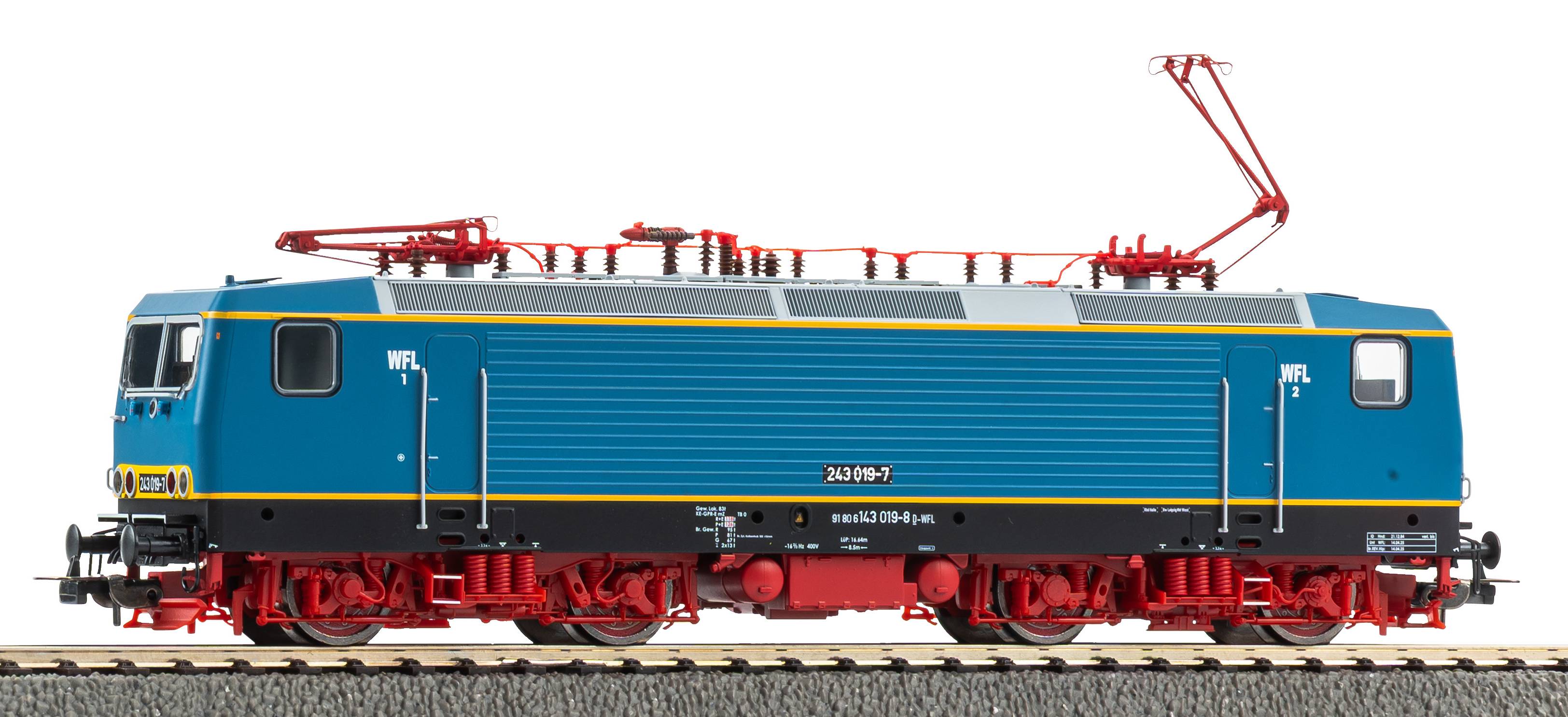 Piko 21792 WFL E-Lok 243 019 "S-Bahn Leipzig" Ep. 6
