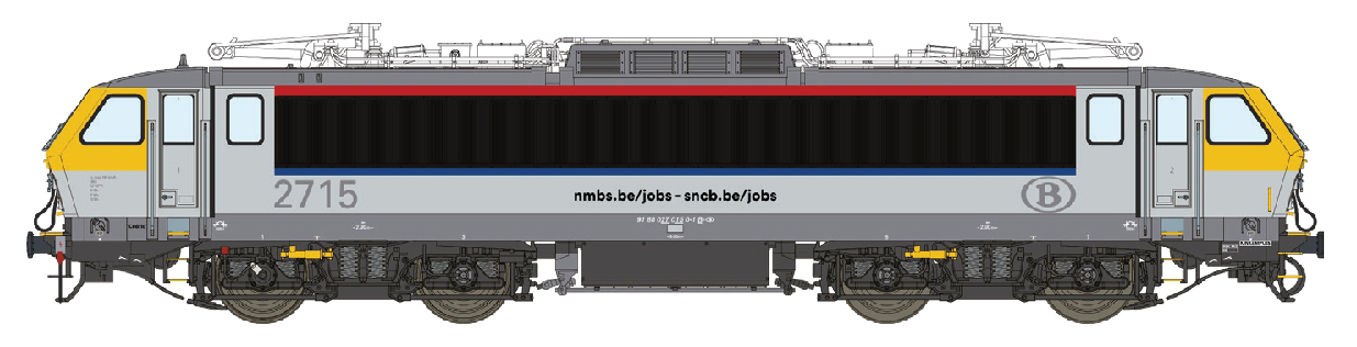 12558AC SNCB E-Lok HLE 27 (2715) Ep.6 AC