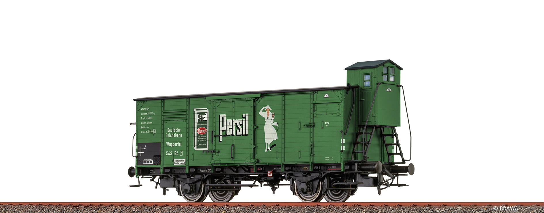 51148 DRG Persil Gedeckter Güterwagen G10 Wp.2