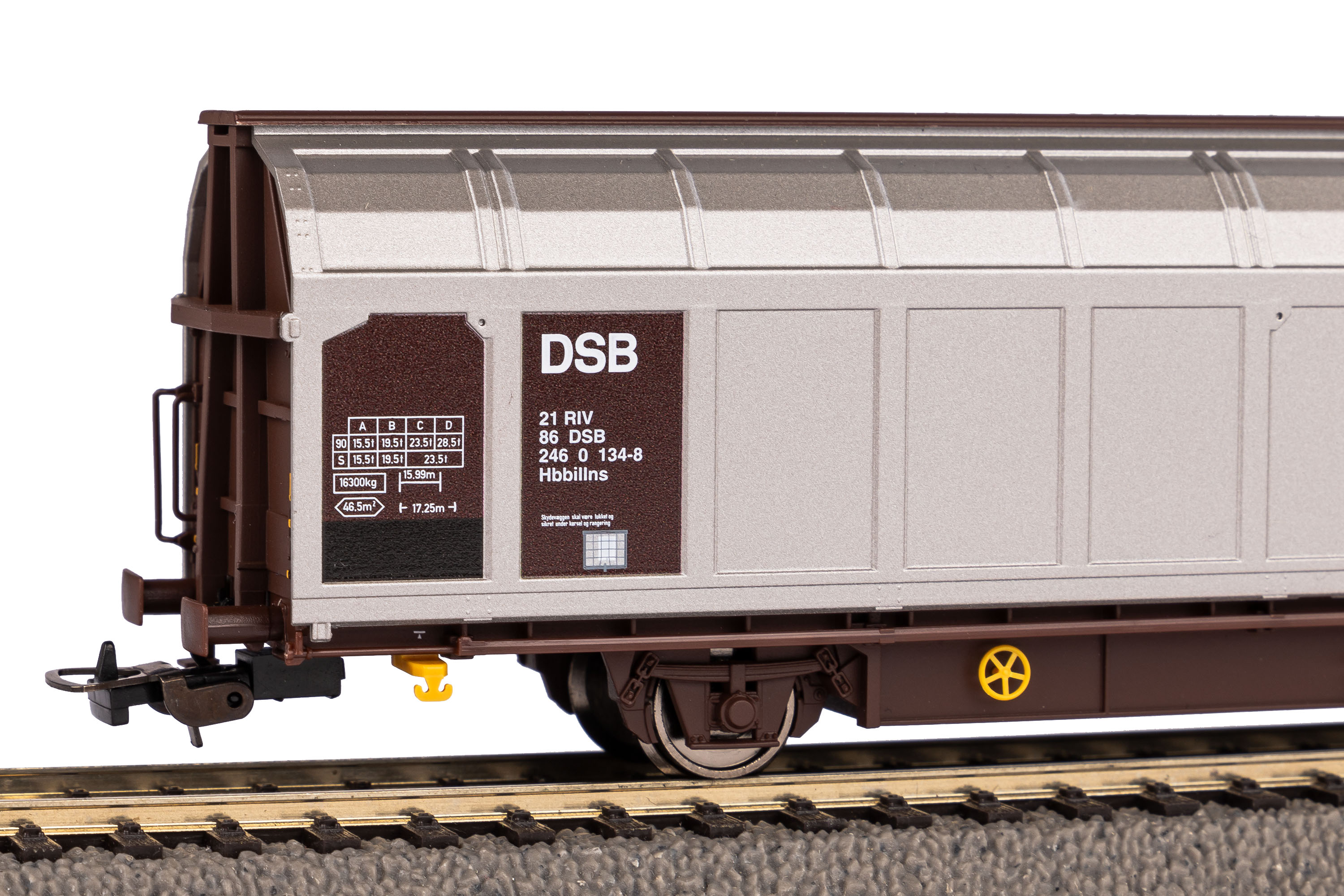 Piko 54503 DSB Großraumschiebewandwagen Ep.4-5