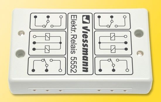 5552 Elektronisches Relais 2x2UM