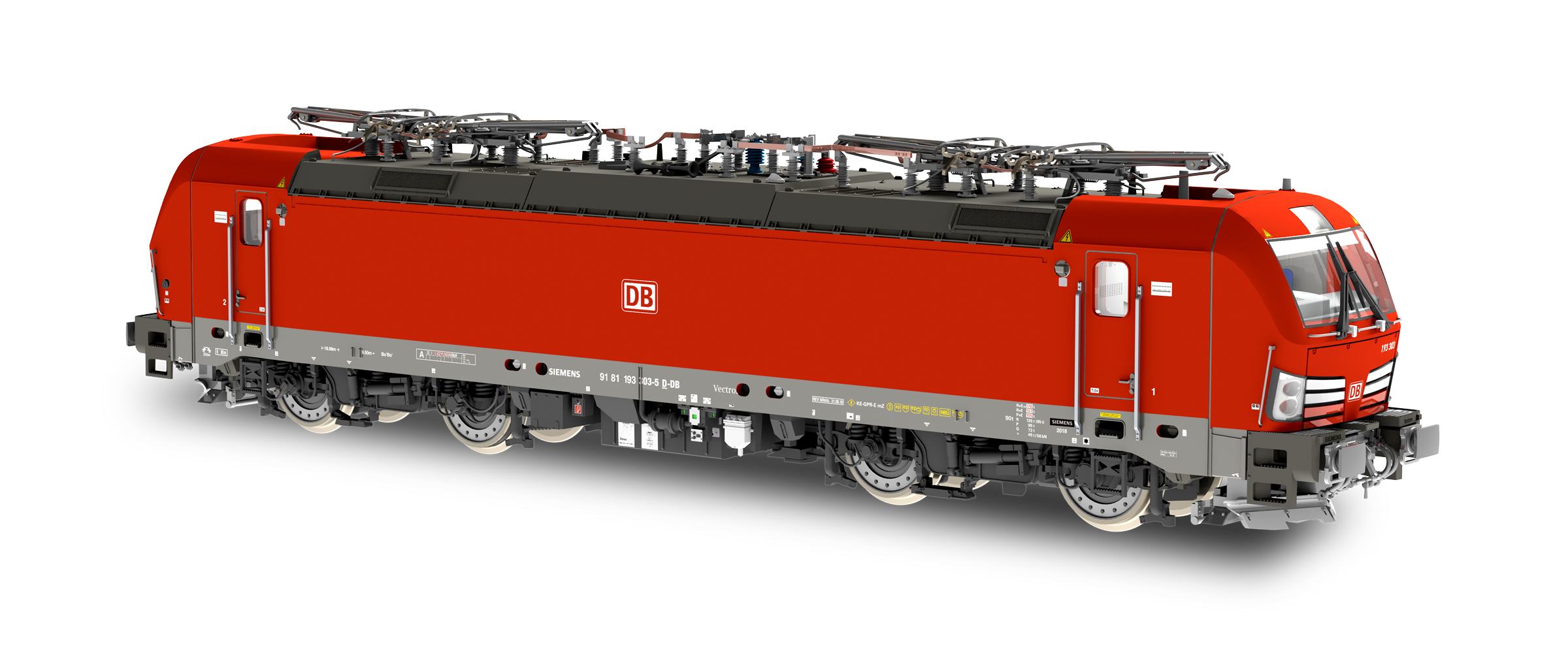 JC17052 DB Cargo E-Lok BR 193 Vectron Ep.6 AC