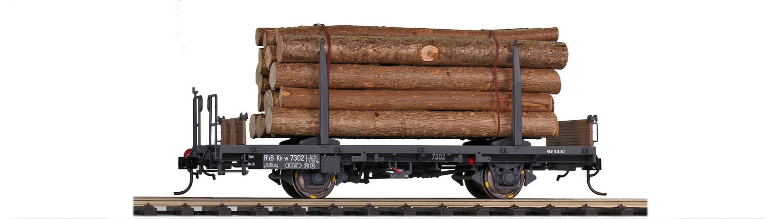 9464101 RhB Rungenwagen Kk-w 7301