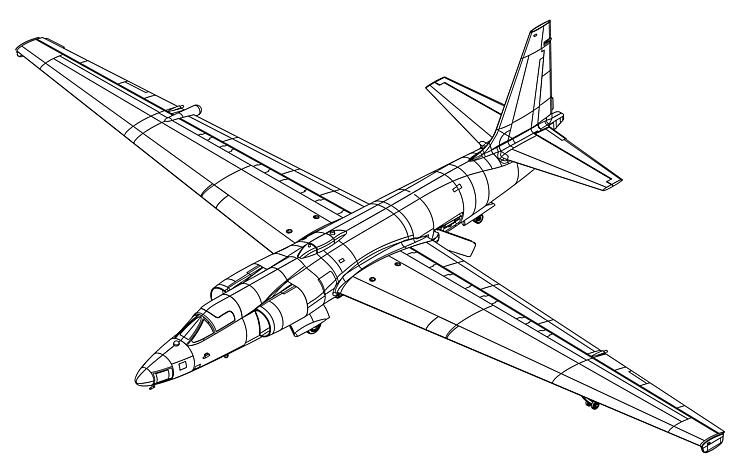 HobbyBoss 87270 Lockheed U-2A Dragon Lady