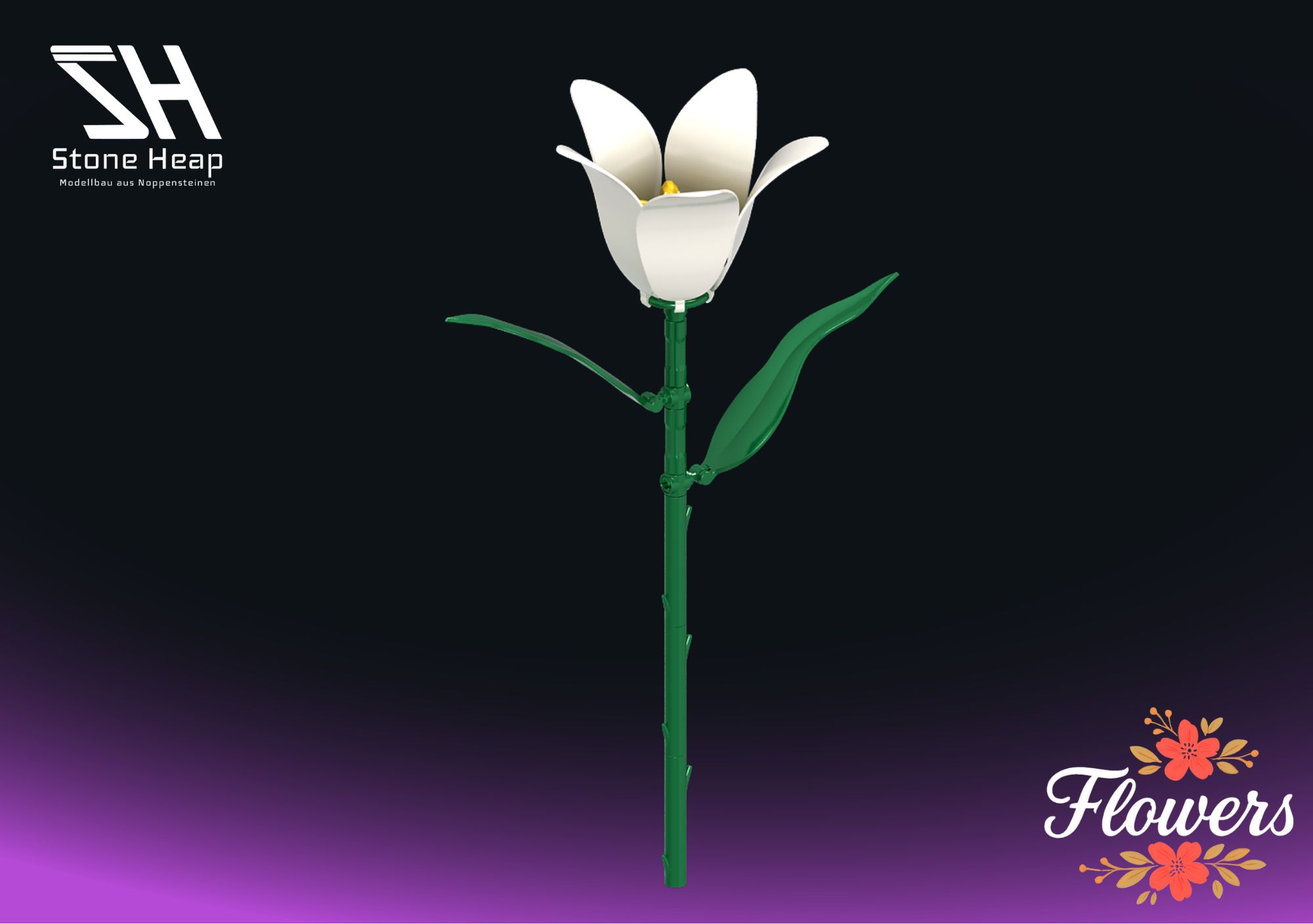 SH-11005 Einzelblume Orchideen