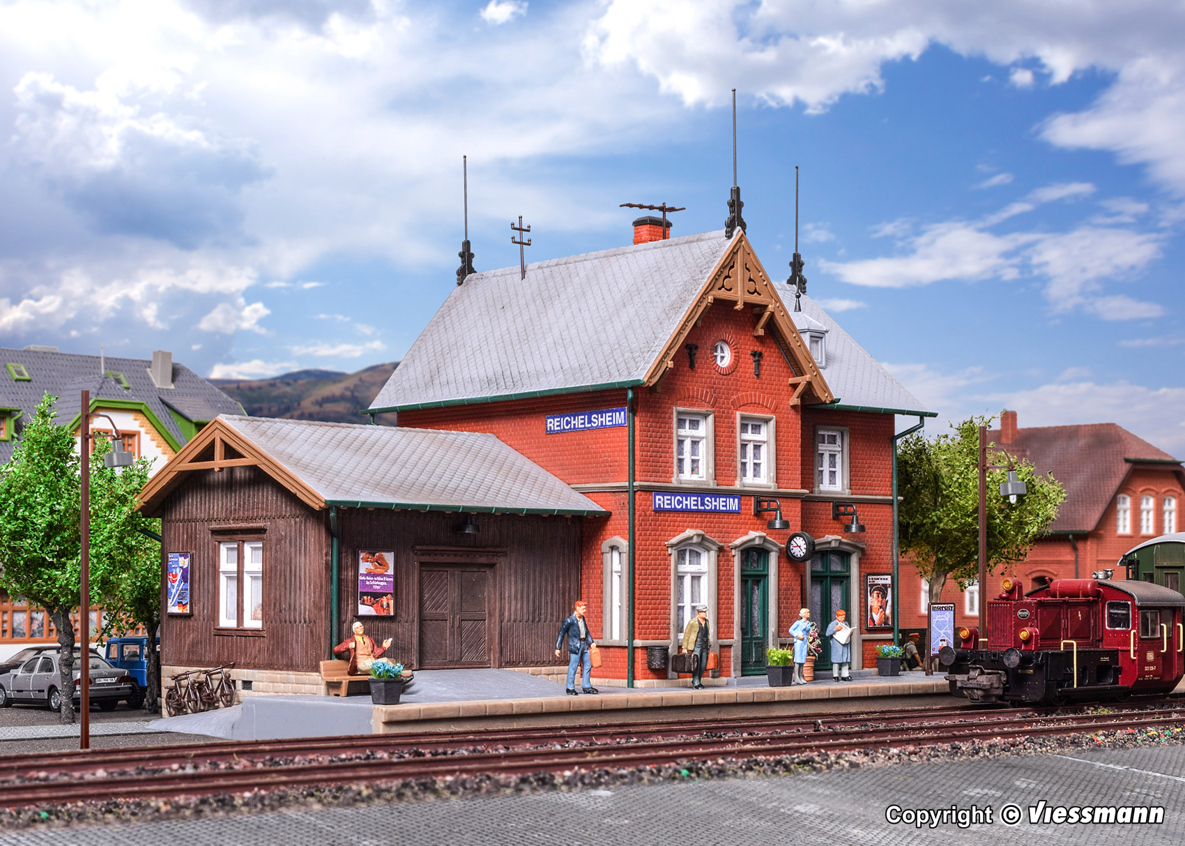 Kibri 39492 Bahnhof Reichelsheim