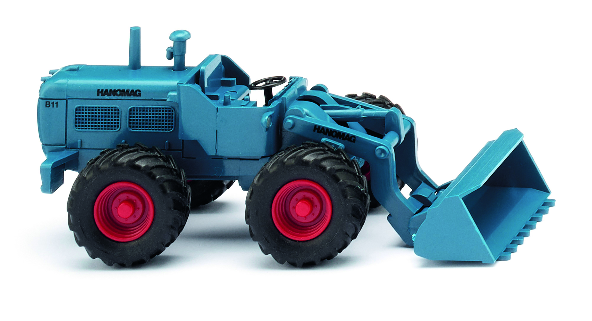 065111 Hanomag B11 Radlader azurblau