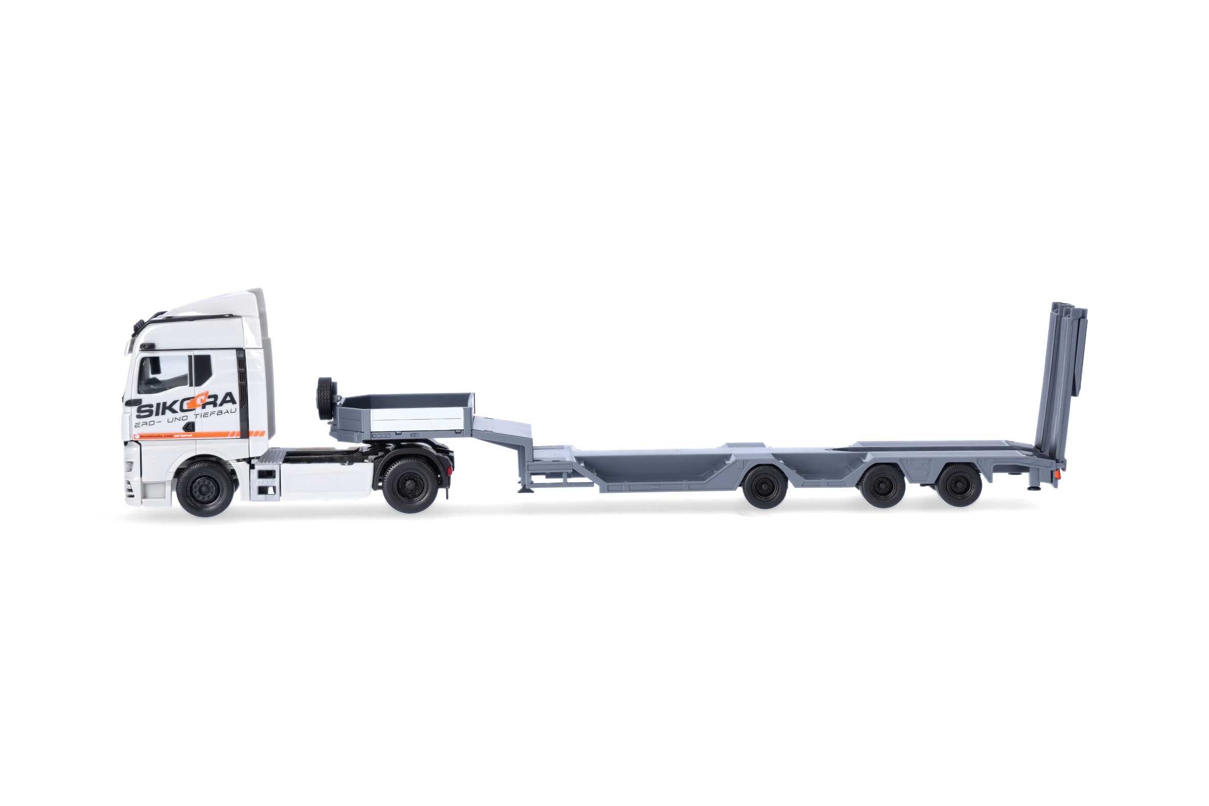 Herpa 320849 MAN TGX GM Semittieflade-SZ Sikora