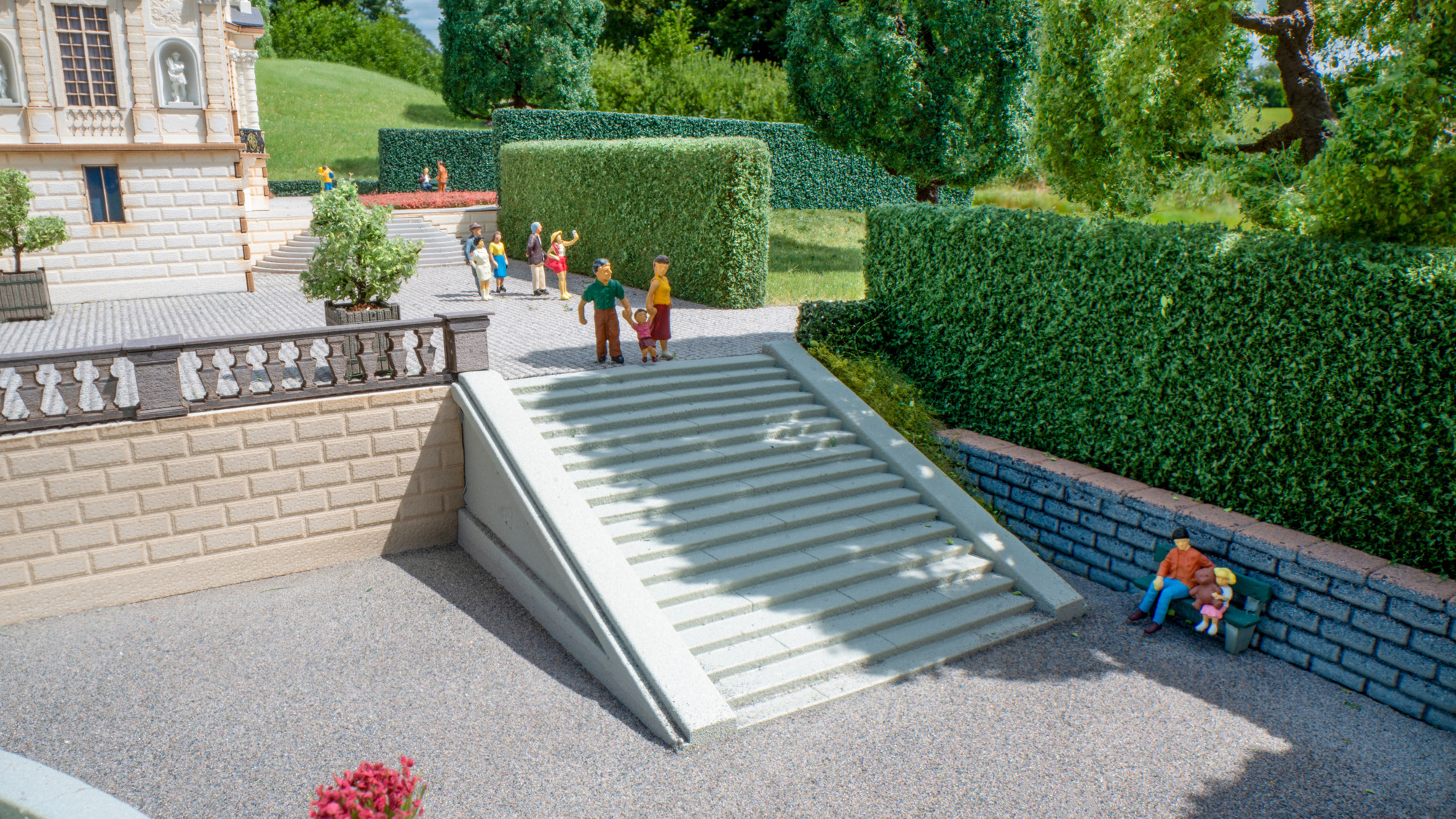 58316 Freitreppe, gerade