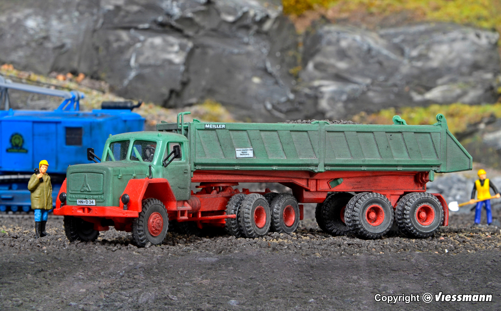 14036 Magirus Deutz Meiller Kipp-SZ