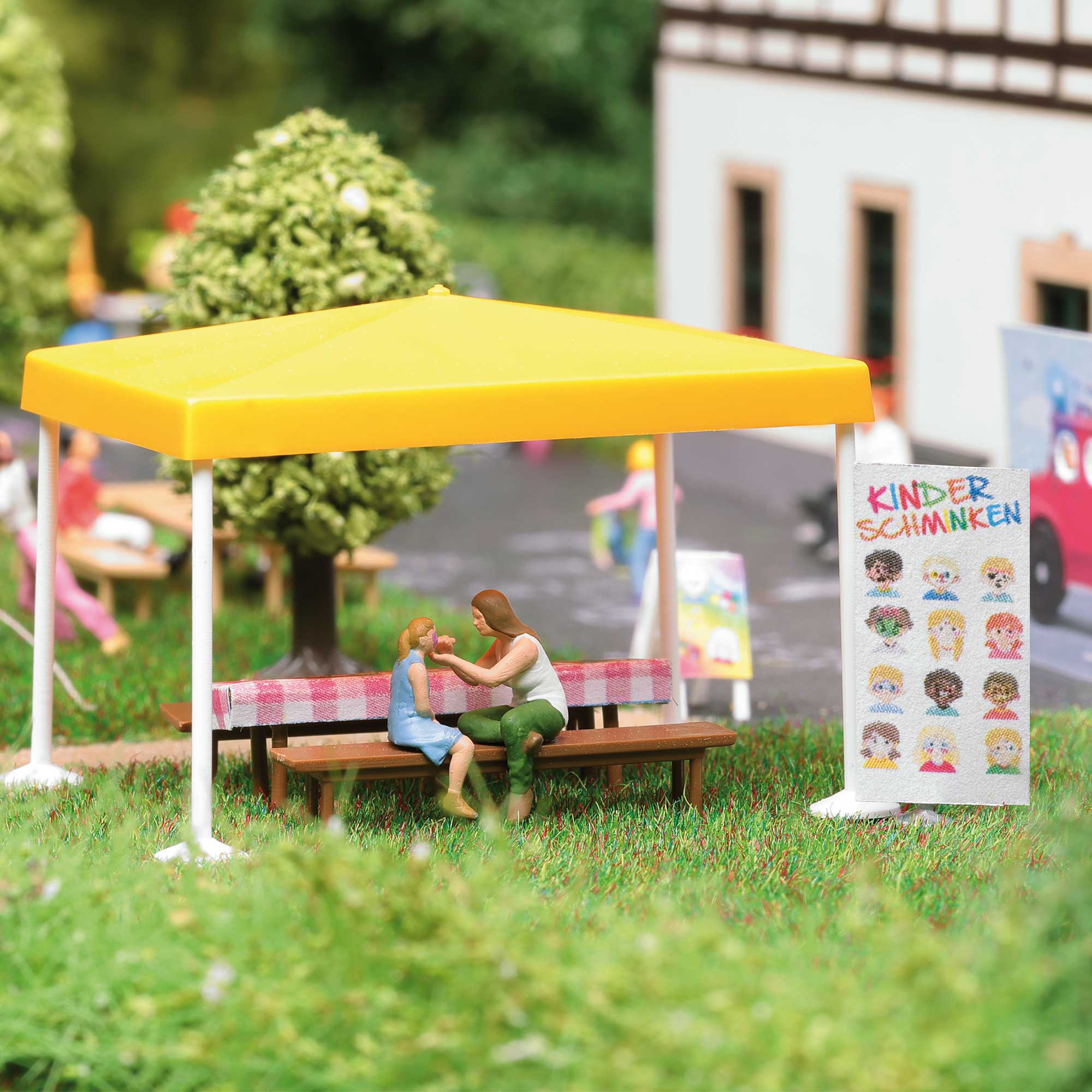 Busch 79803 A-Set: Kinderschminken H0