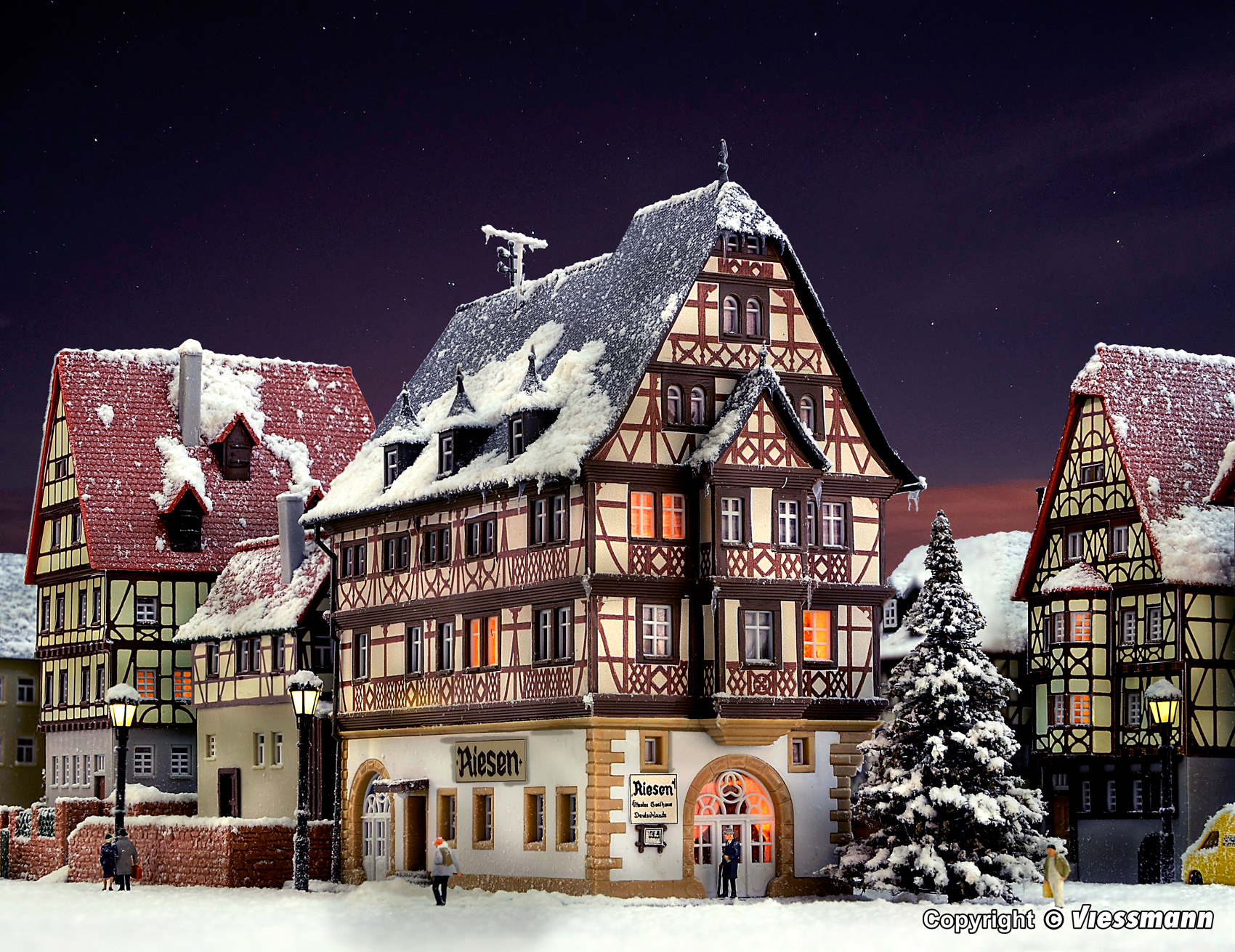 Kibri 37117 Gasthaus Riesen Miltenberg