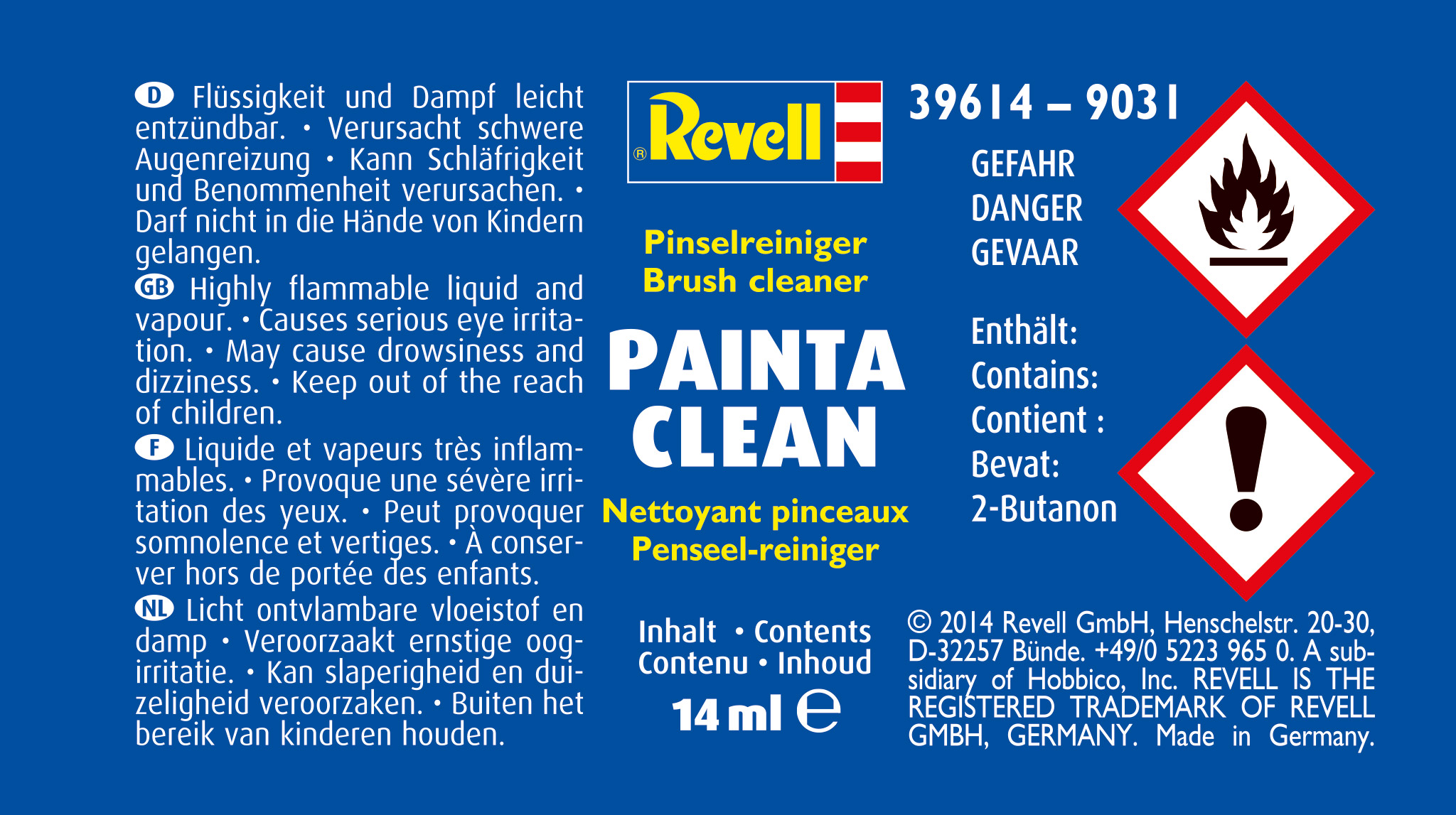 Revell 39614 Pinselreiniger 100ml