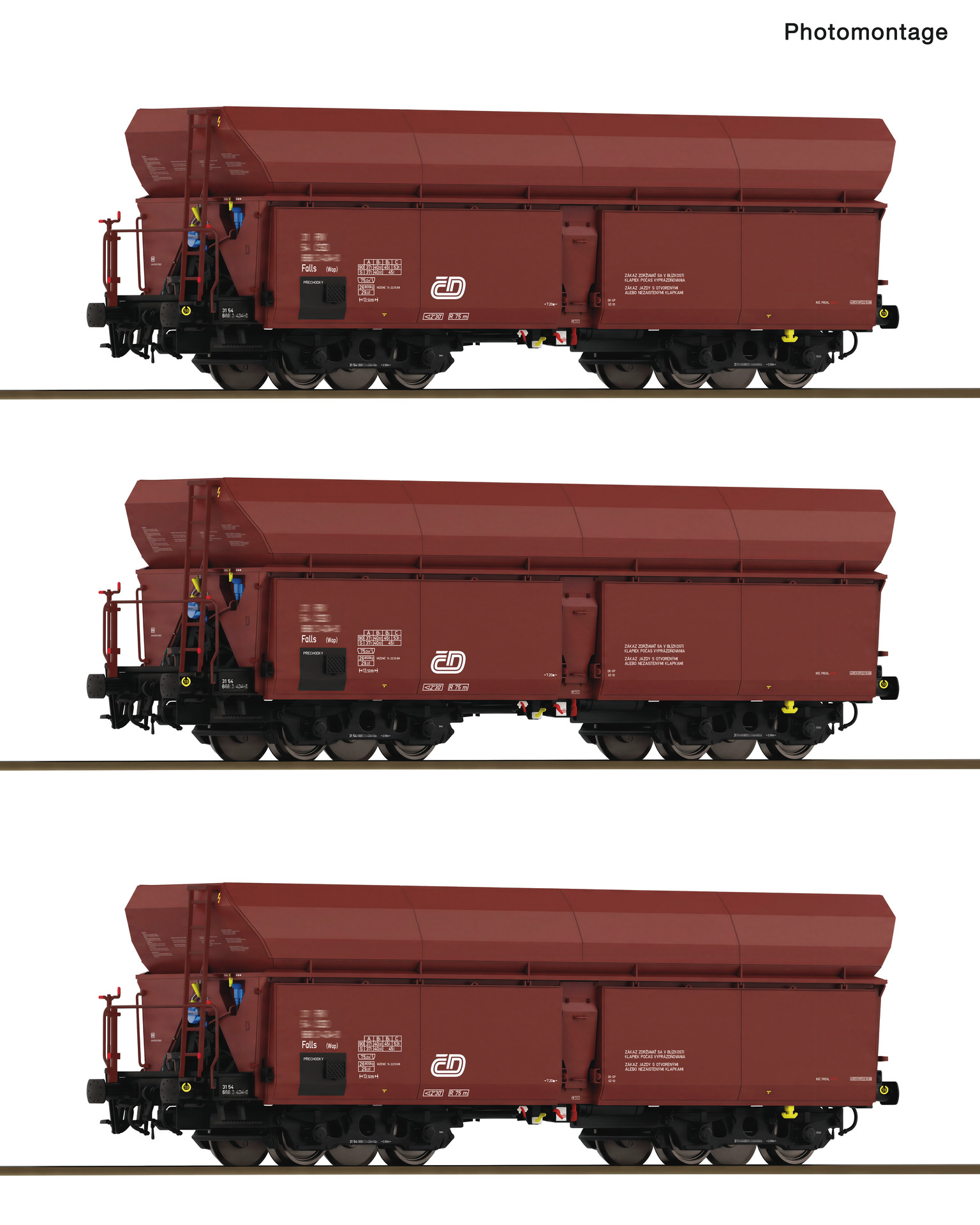 6600425 CD Selbstentladewagen-Set Fads Ep.5