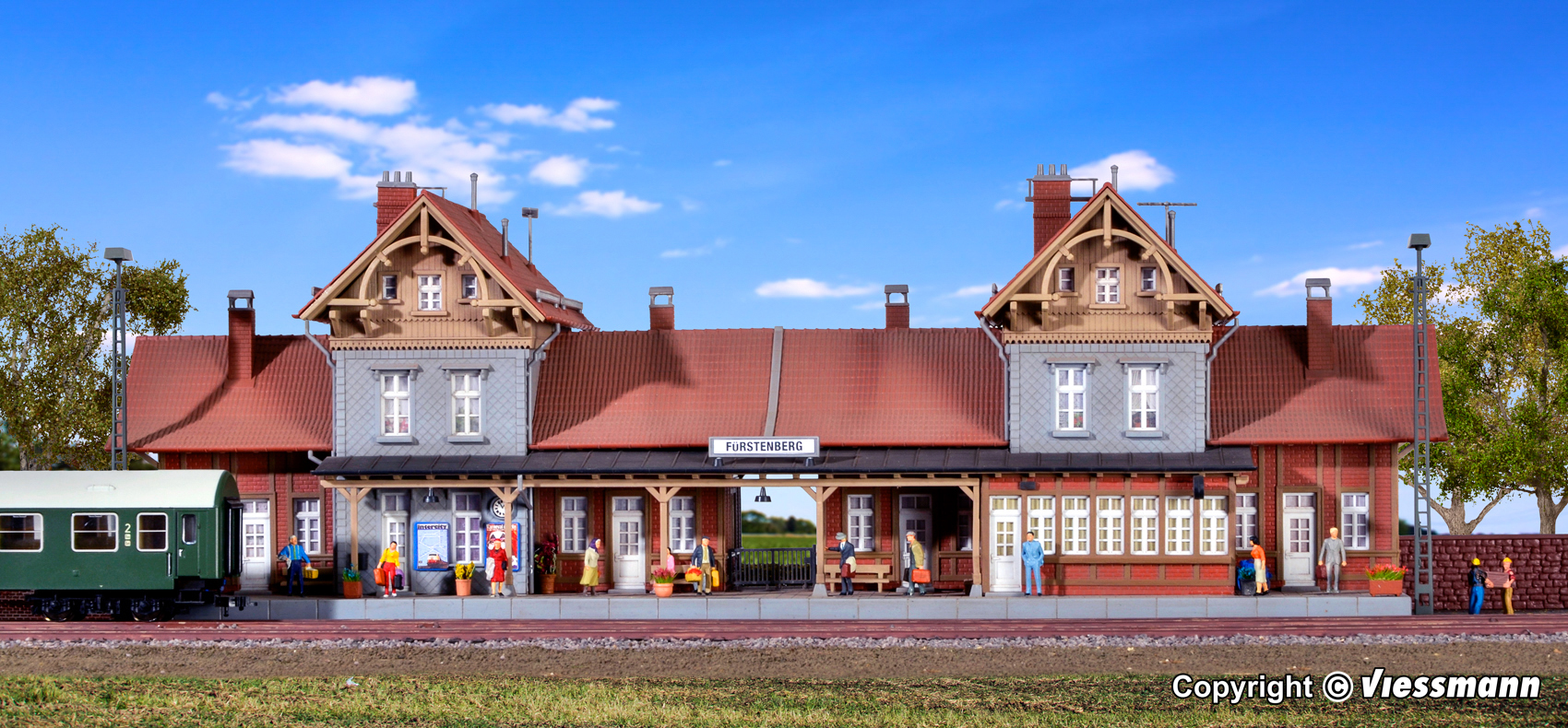 Kibri 39367 Bahnhof Fürstenberg