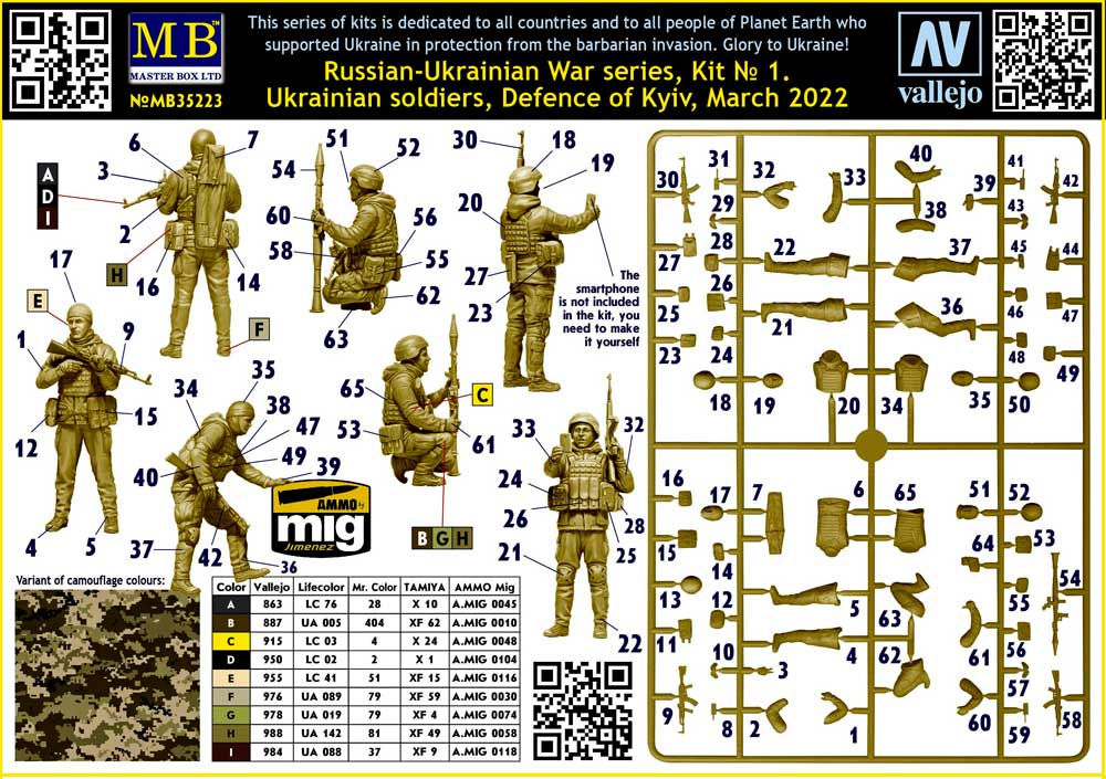 Master Box Ltd. MB3522 Germ Infantry in Action 1941-42