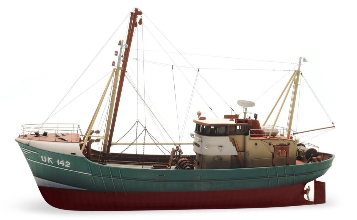 50.151 Bausatz: Nordseefischkutter Vollrumpf