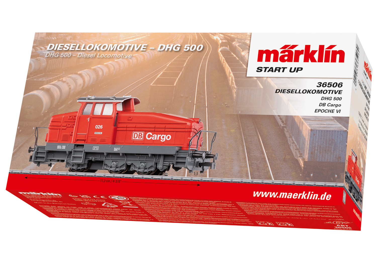 36506 DB Cargo Diesellok DHG 500 Ep.6