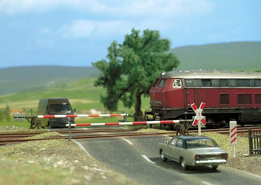 6021 Bahnübergang Ausstattungs-Set
