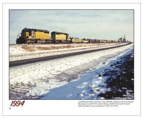 Morning Sun 7537 Peoria Rails 1980-2012