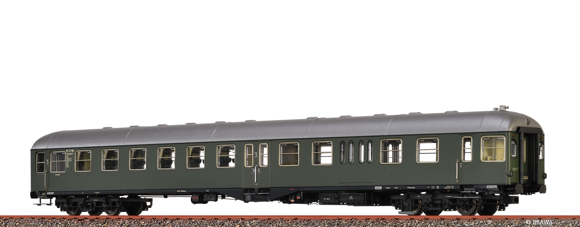58067 DB Mitteleinst.-Steuerwagen 3.Kl. Ep.3a